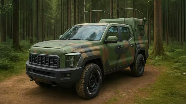 Kia Tasman AI-generated render