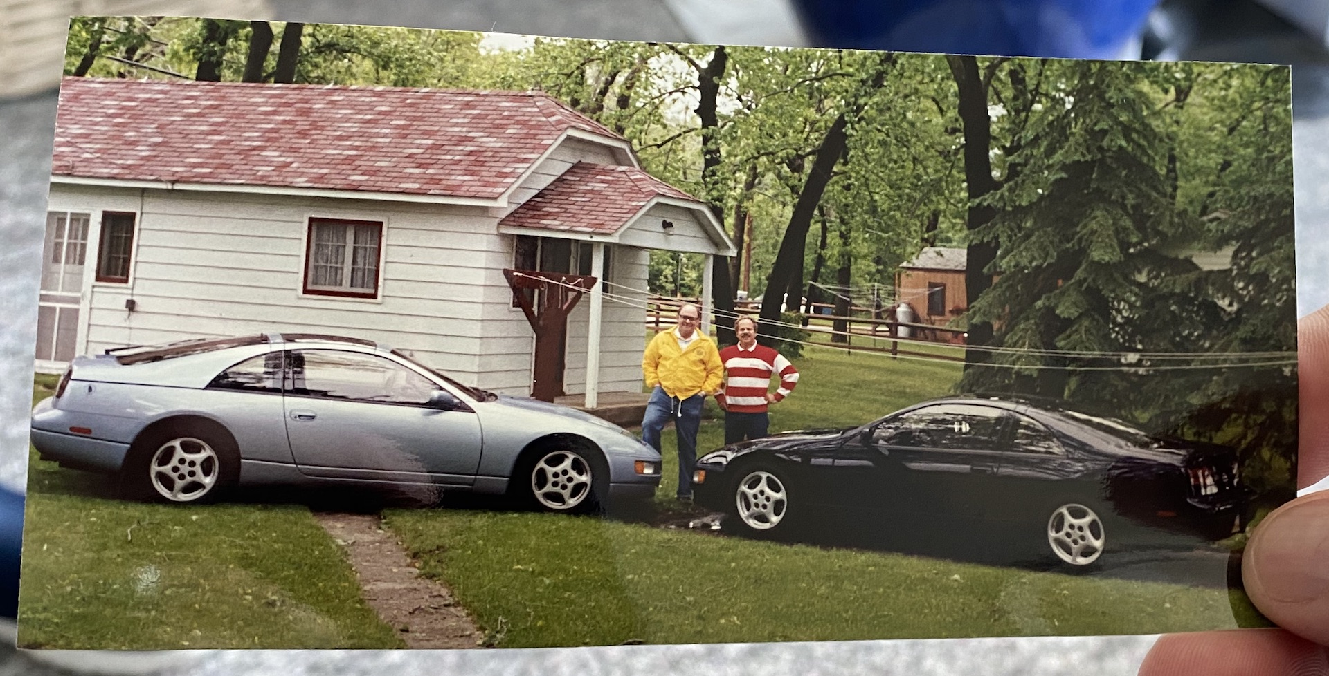 Uncle Gary and Uncle Robert (Unc) with their 300ZXs