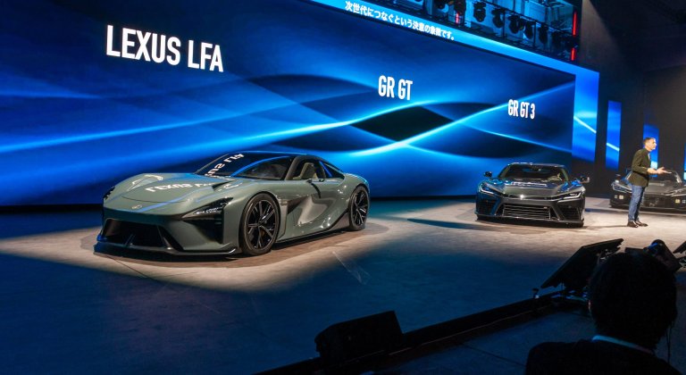 Lexus LFA Concept, Toyota GR GT, Toyota GR GT3
