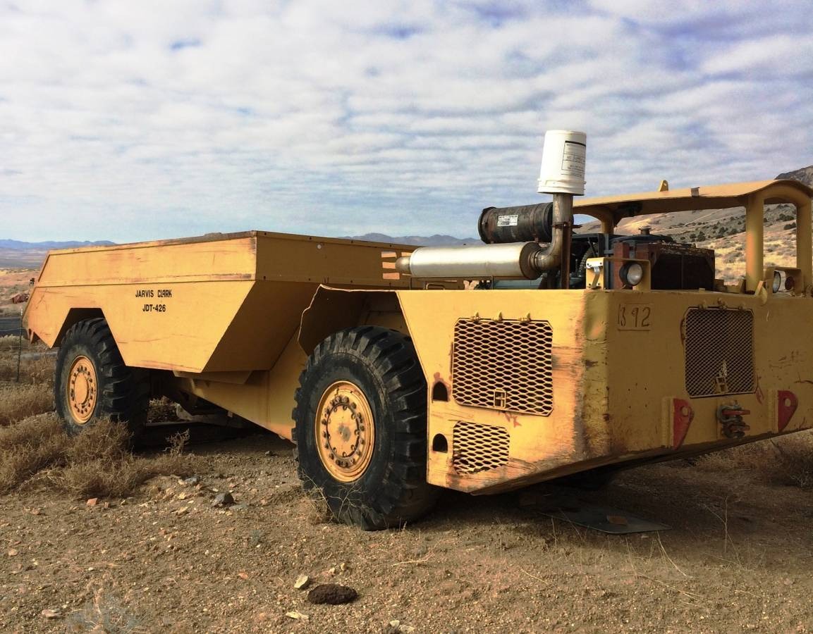 1960s Jarvis Clark articulating dump truck