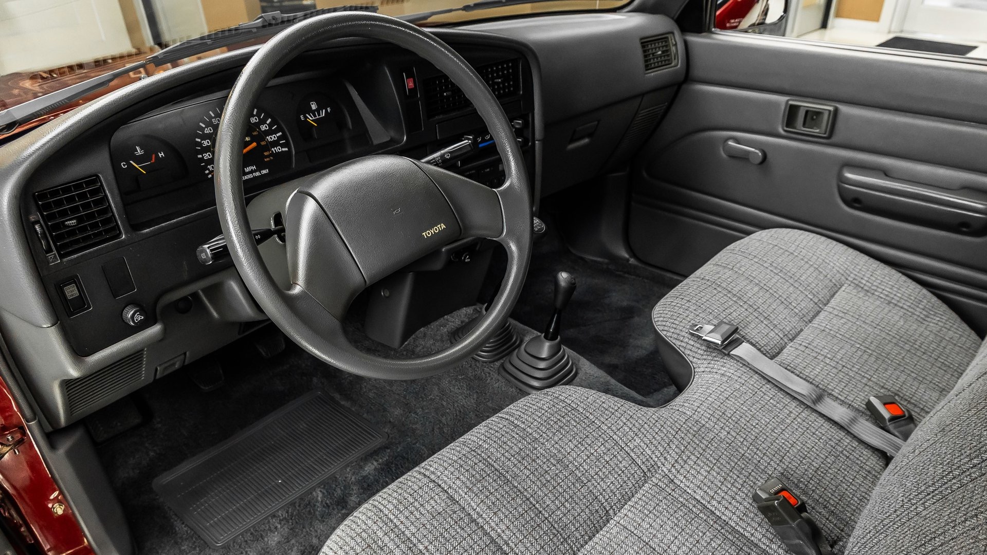 1991 Toyota Pickup interior.