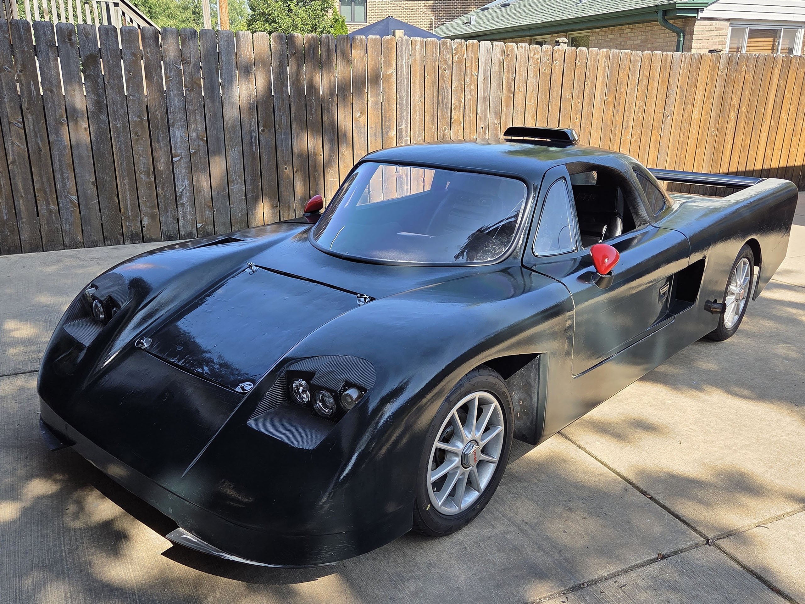 Mosler project, front, from low.