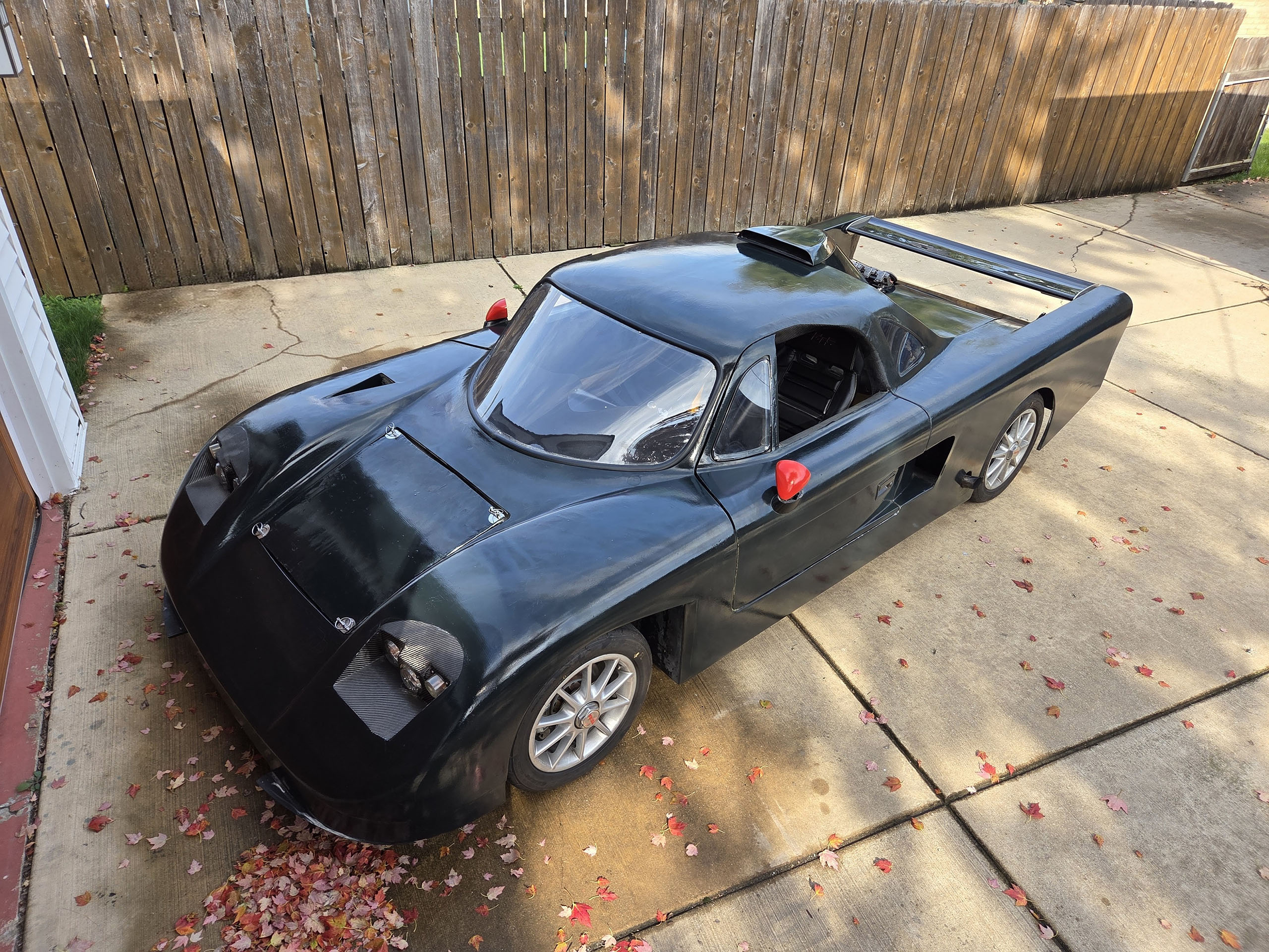 Mosler project, front, from up high.