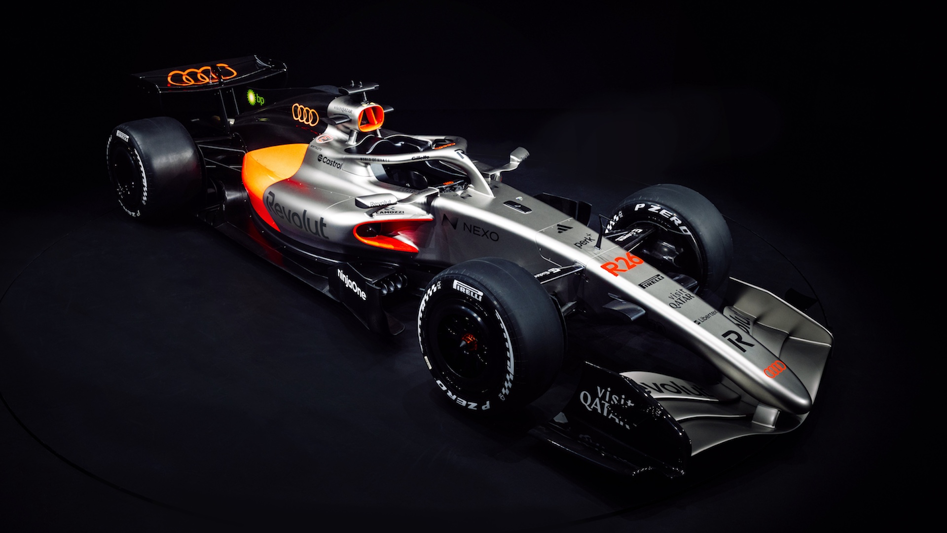 Audi Revolut F1 Team R26 Livery - Launch