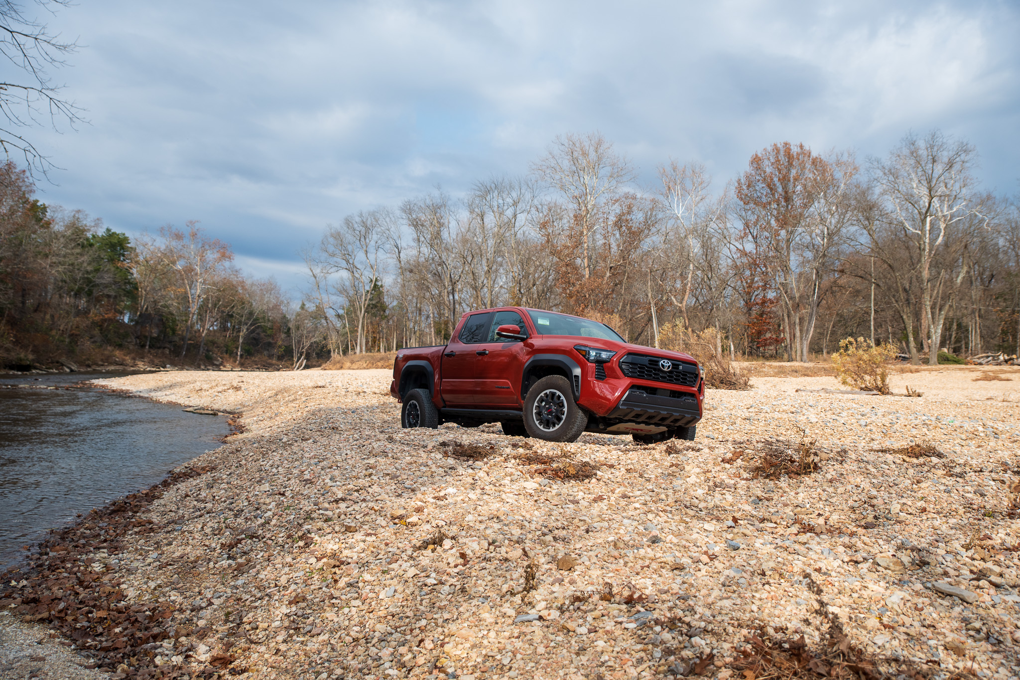 Toyota Tacoma TRD Off-Road with a manual transmission