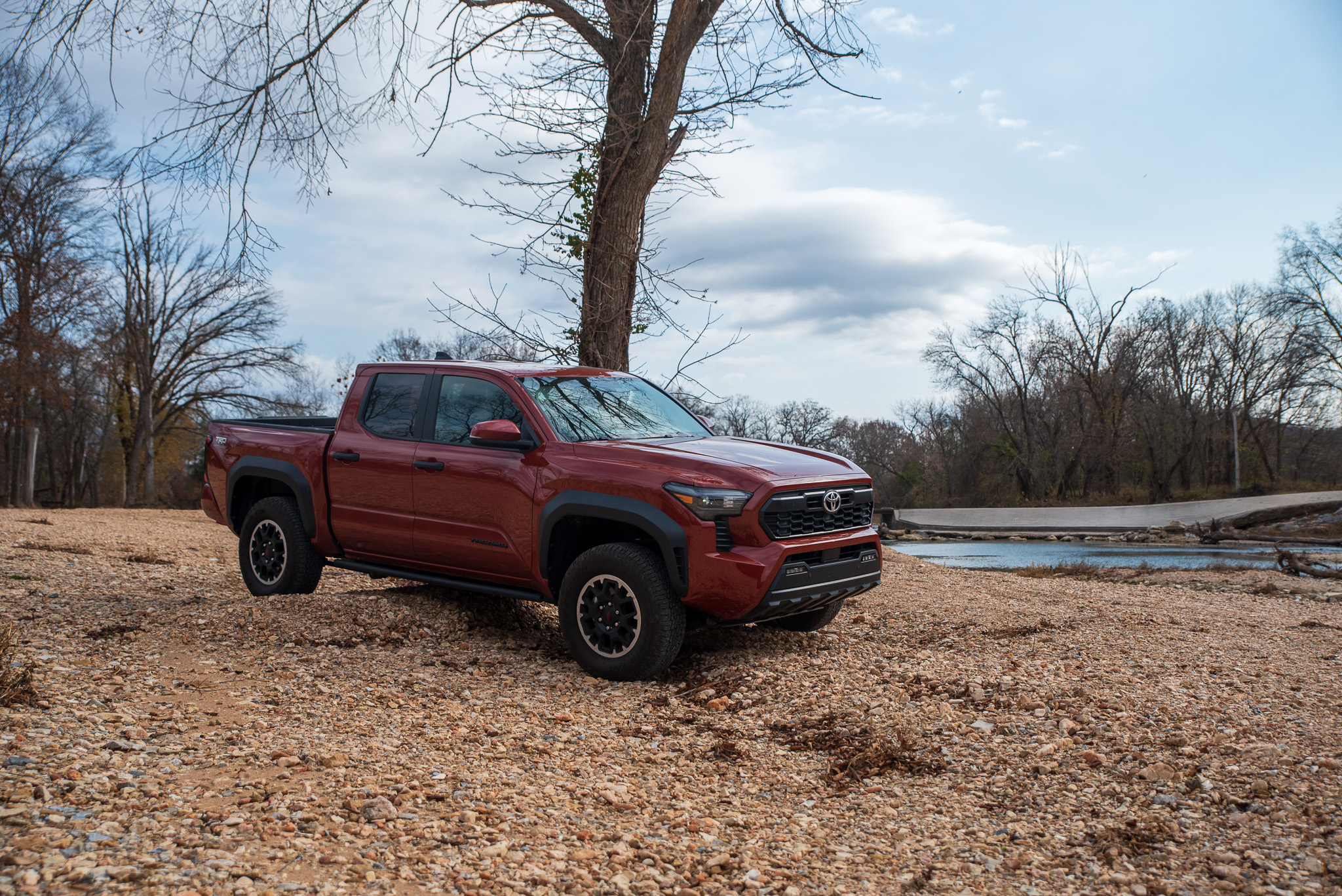 Toyota Tacoma TRD Off-Road with a manual transmission