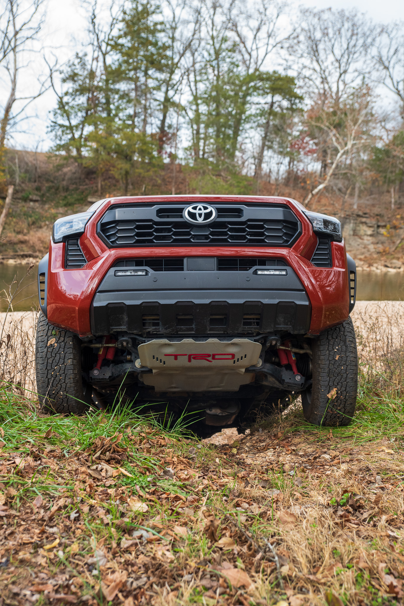 Toyota Tacoma TRD Off-Road with a manual transmission