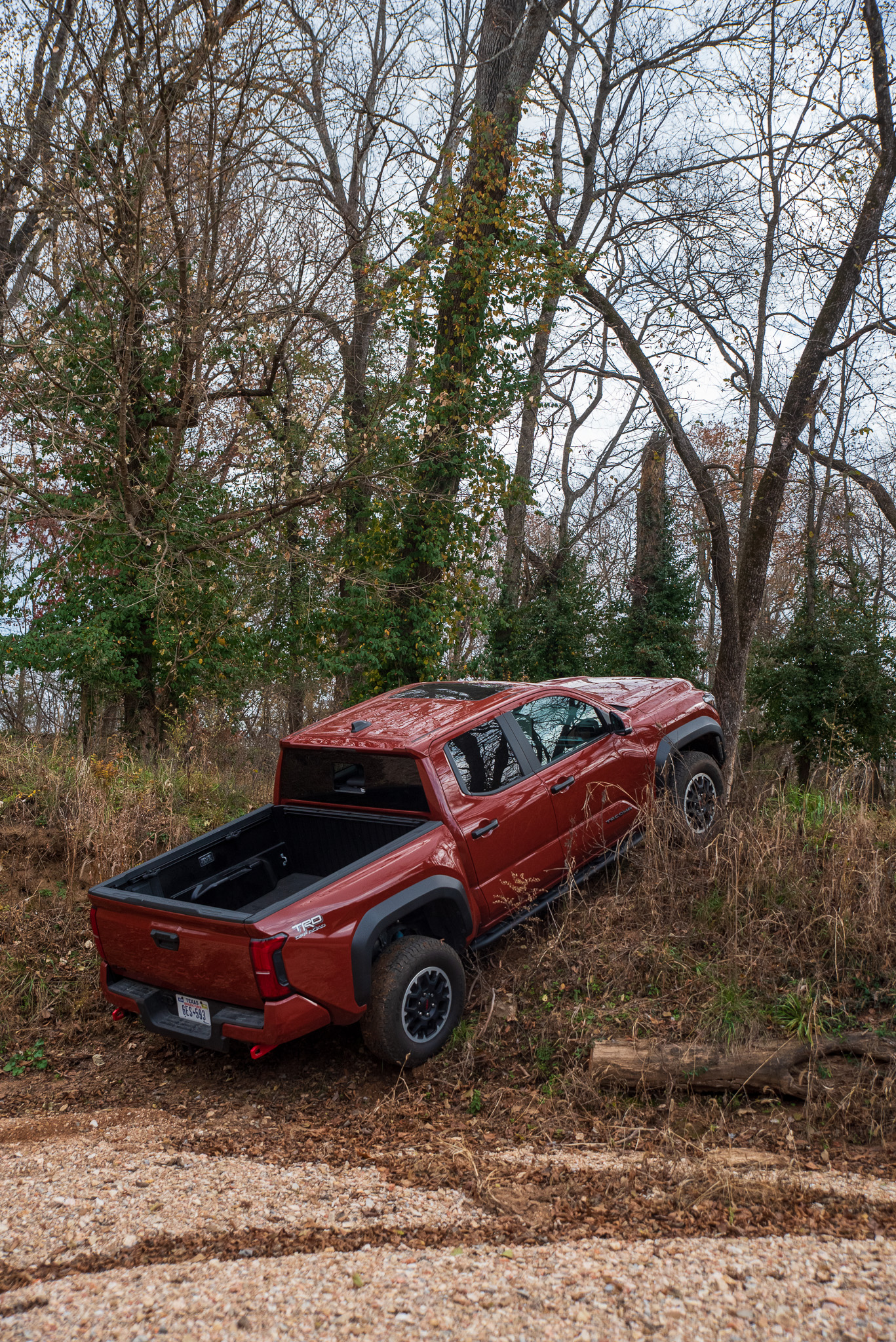 Toyota Tacoma TRD Off-Road with a manual transmission