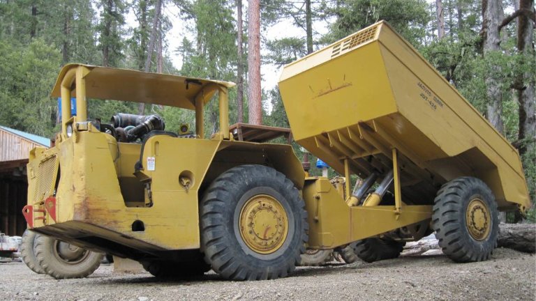 1960s Jarvis Clark articulating dump truck