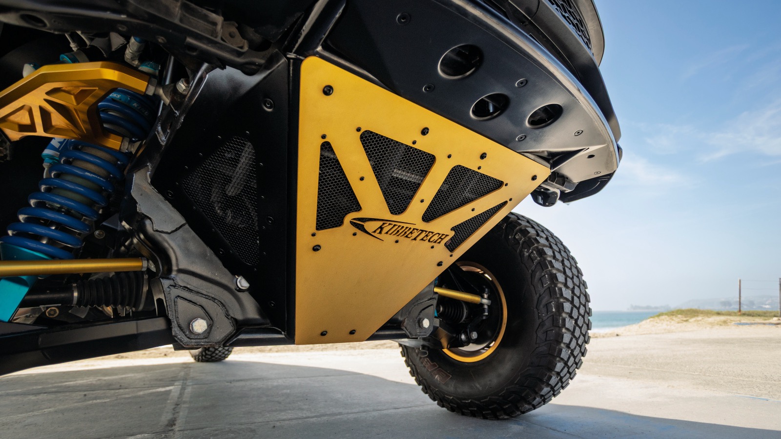 Front underbody view of Ram 1500 TRX from Fast X.