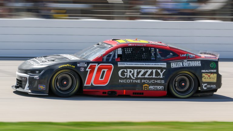 Kaulig Racing No. 10 Chevrolet Camaro driven by Ty Dillon