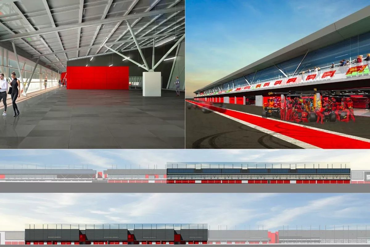 Rendering of Imola paddock updates.