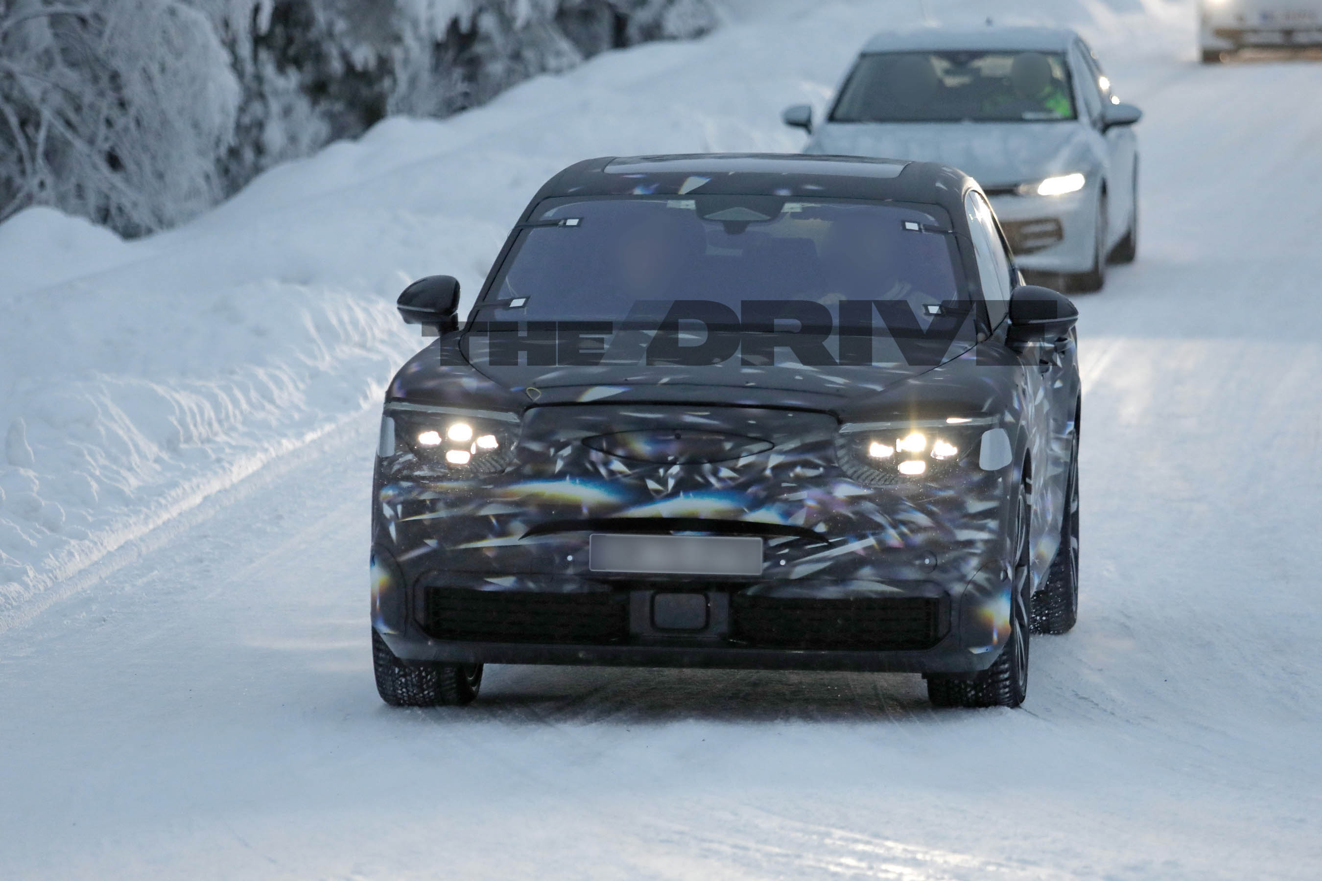 Bentley electric SUV spy shots