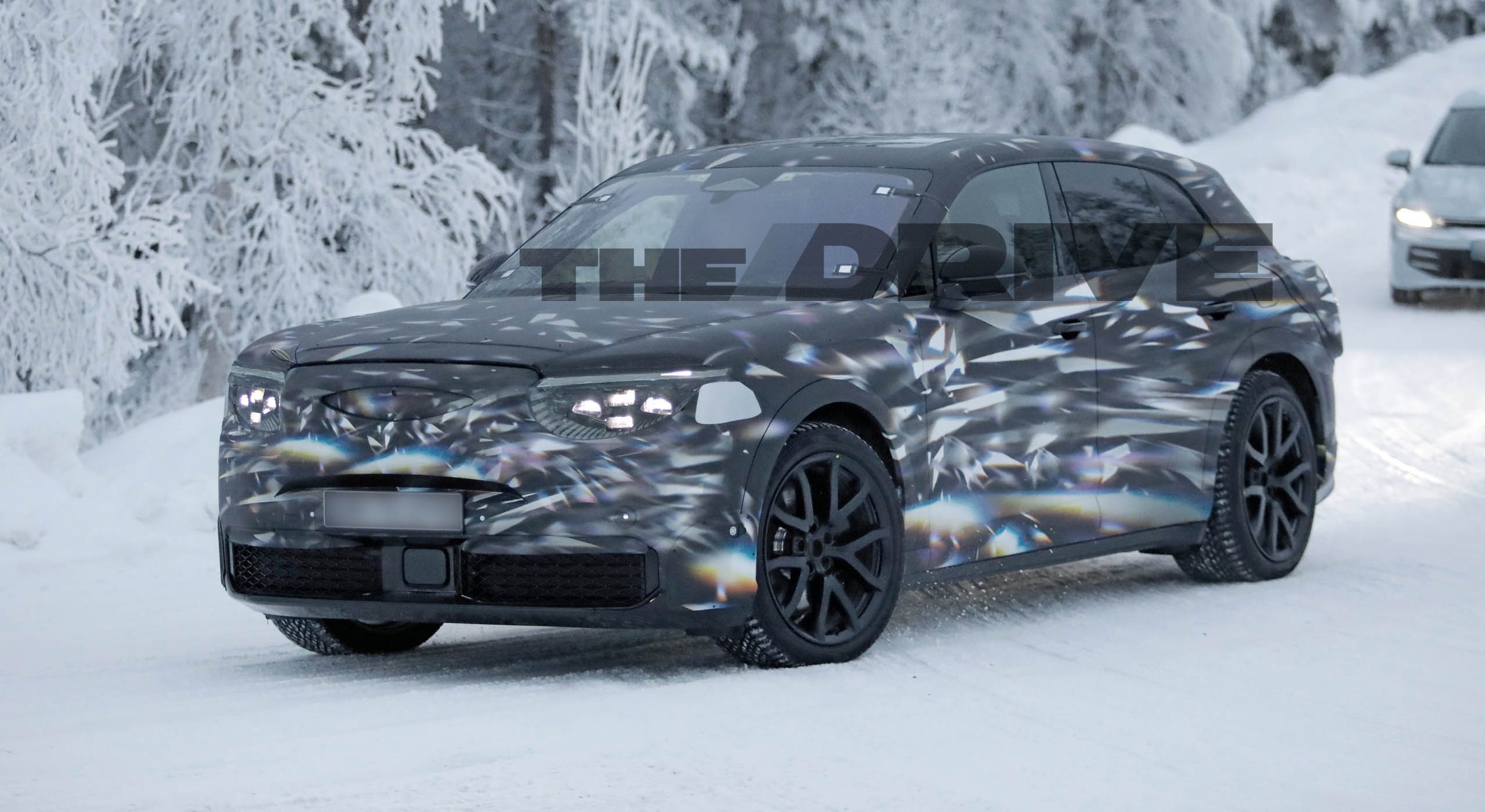 Bentley electric SUV spy shots