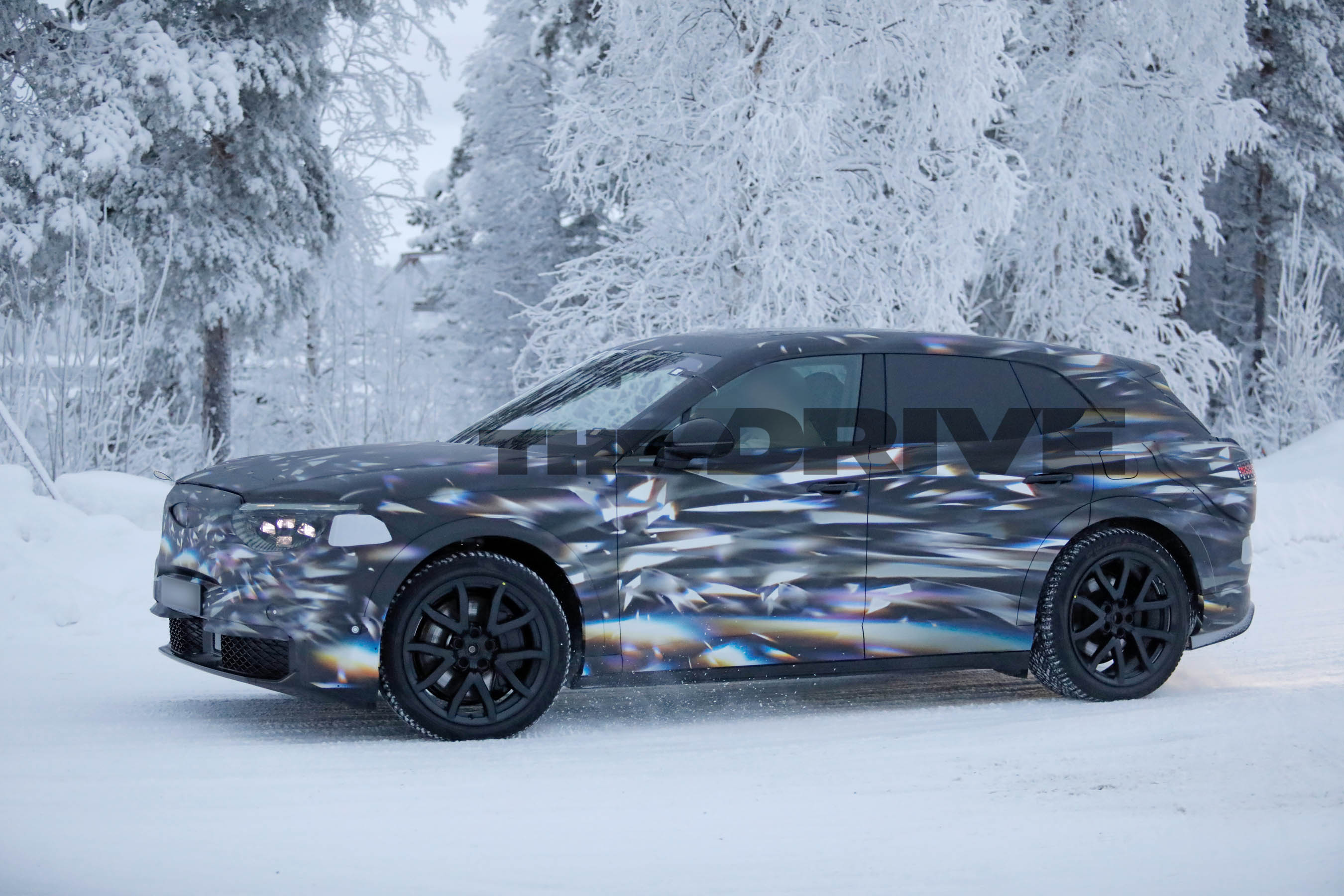 Bentley electric SUV spy shots