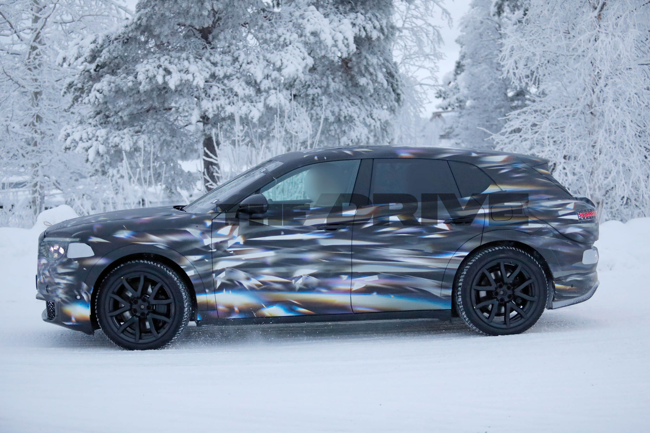 Bentley electric SUV spy shots