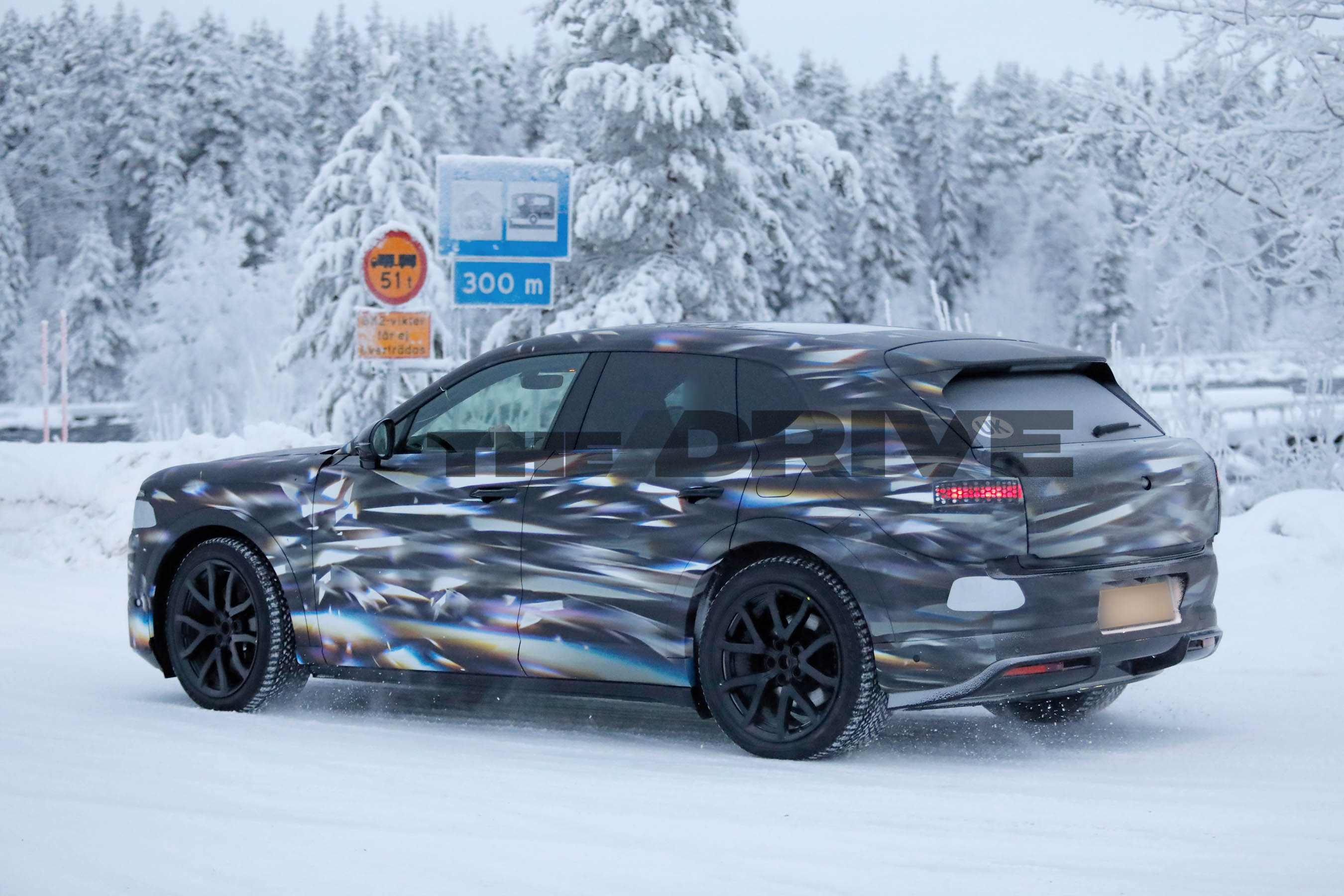 Bentley electric SUV spy shots