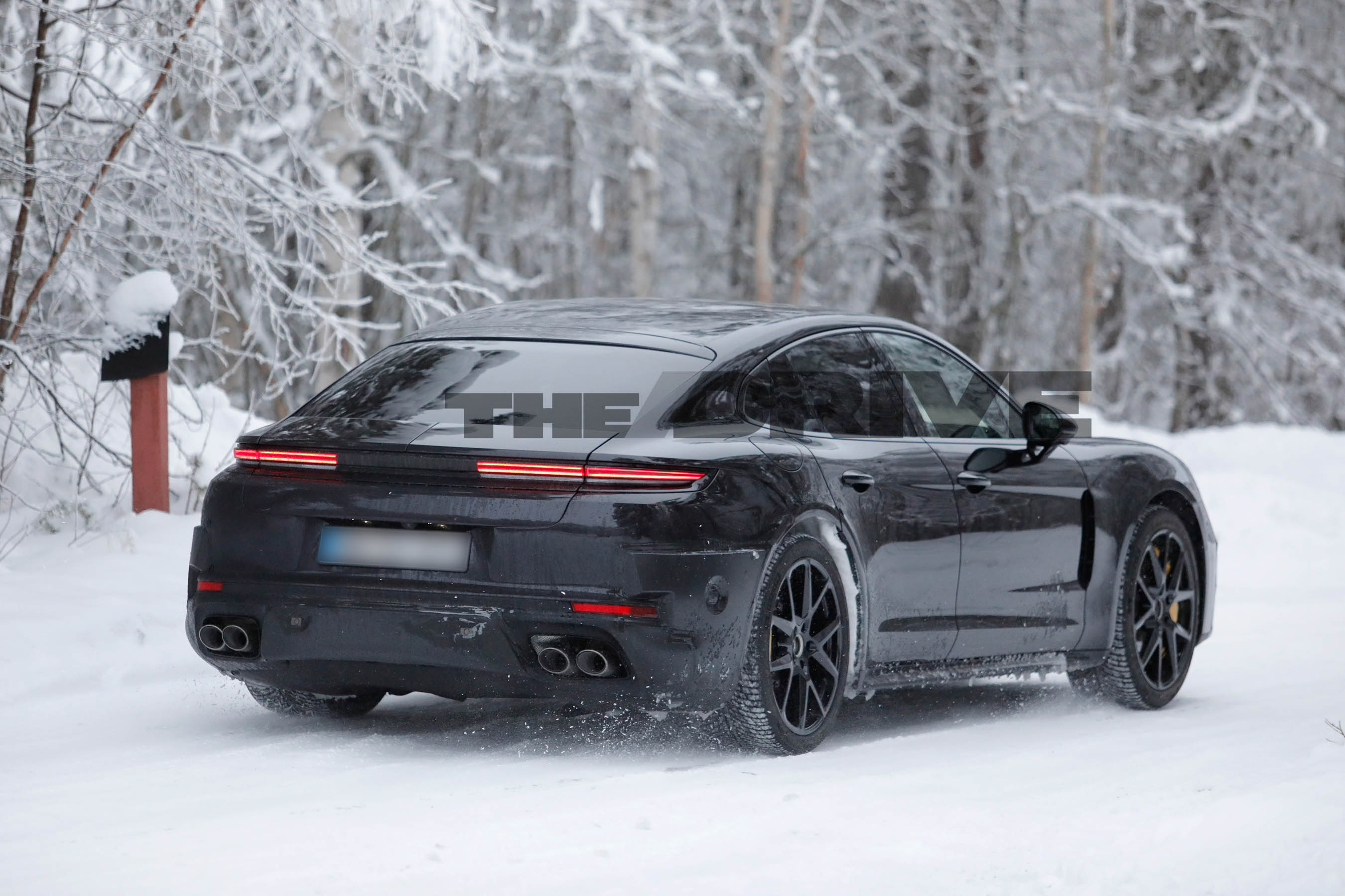 2028 Porsche Panamera spy shots