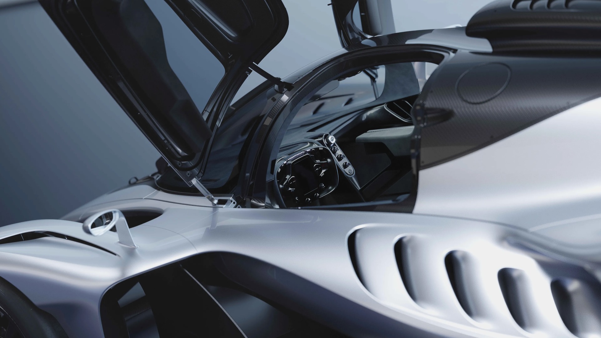 Red Bull RB17 interior.