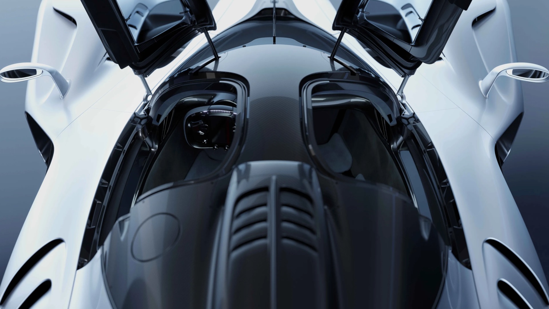 Red Bull RB17 doors opened.