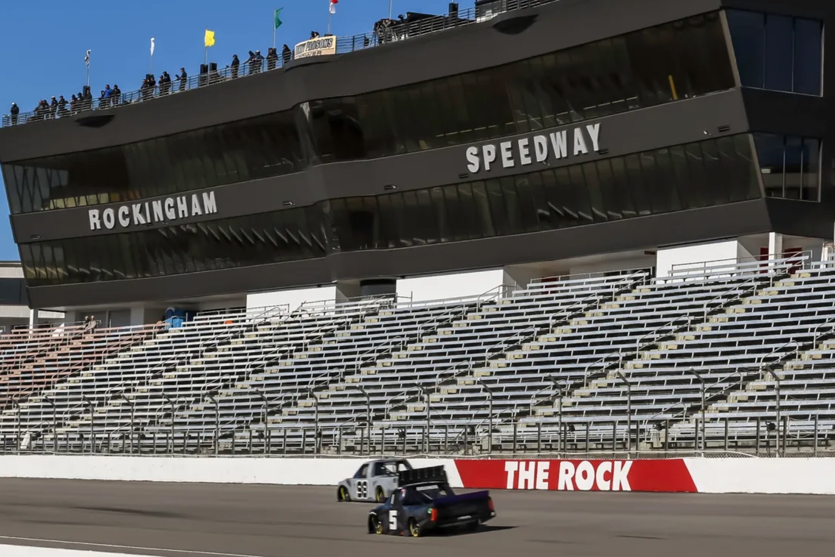 NASCAR CRAFTSMAN Truck Series at Rockingham Speedway.