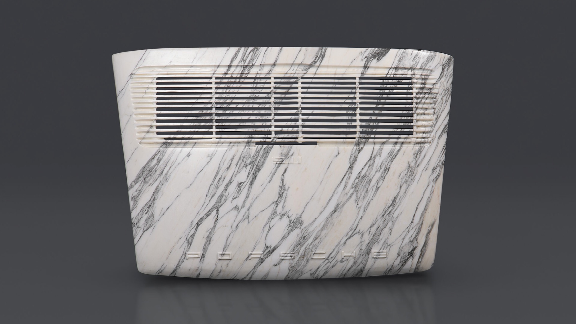 Casper Braat Porsche 911 engine cover sculpture.