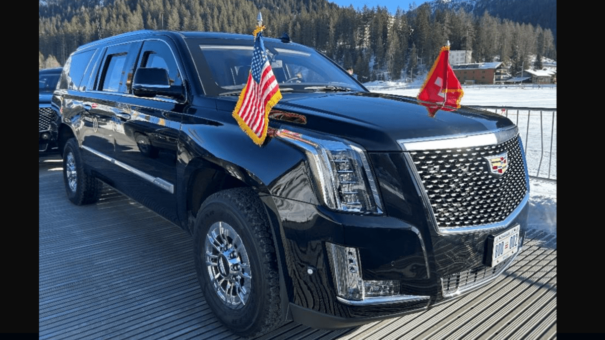 President Trump’s New Armored Cadillac Escalade Emerges: TDS