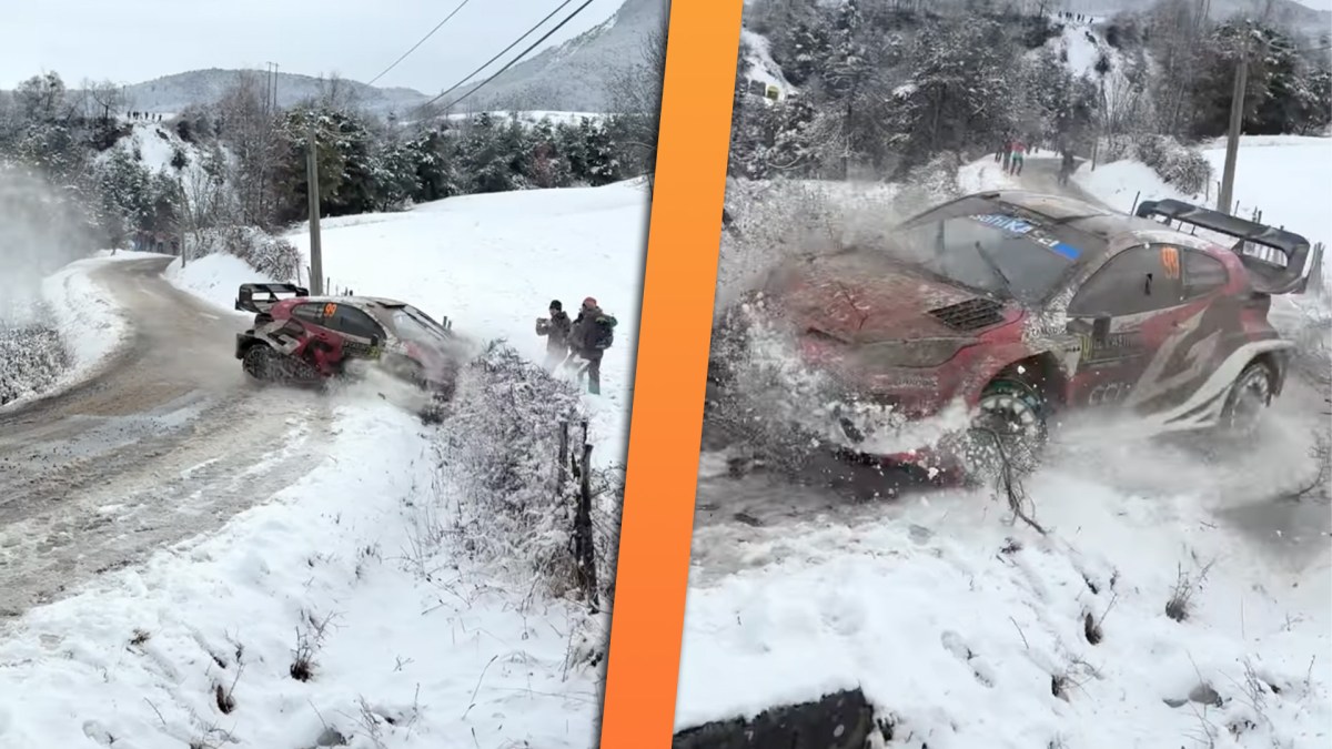 Watch: This WRC Toyota’s Incredible Save Looks Like Forza Horizon in Real Life