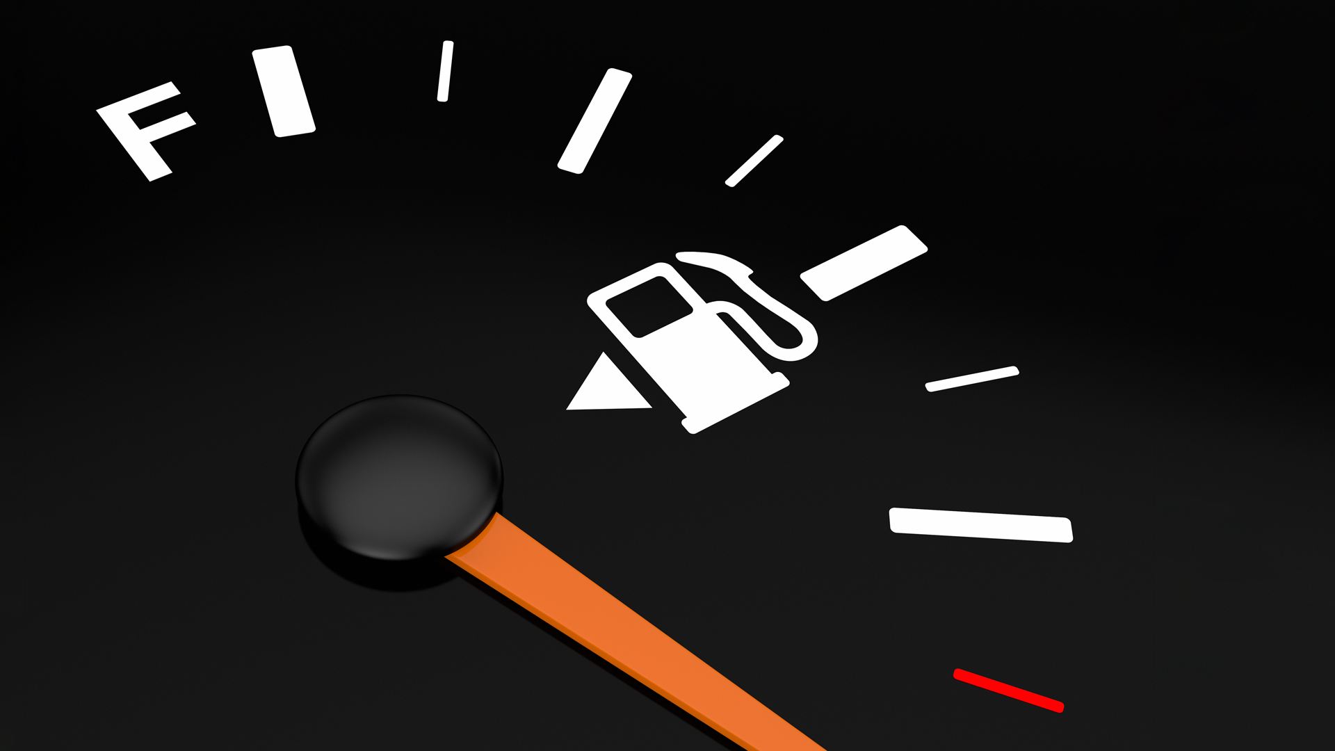 The "Moylan Arrow" on a fuel gauge