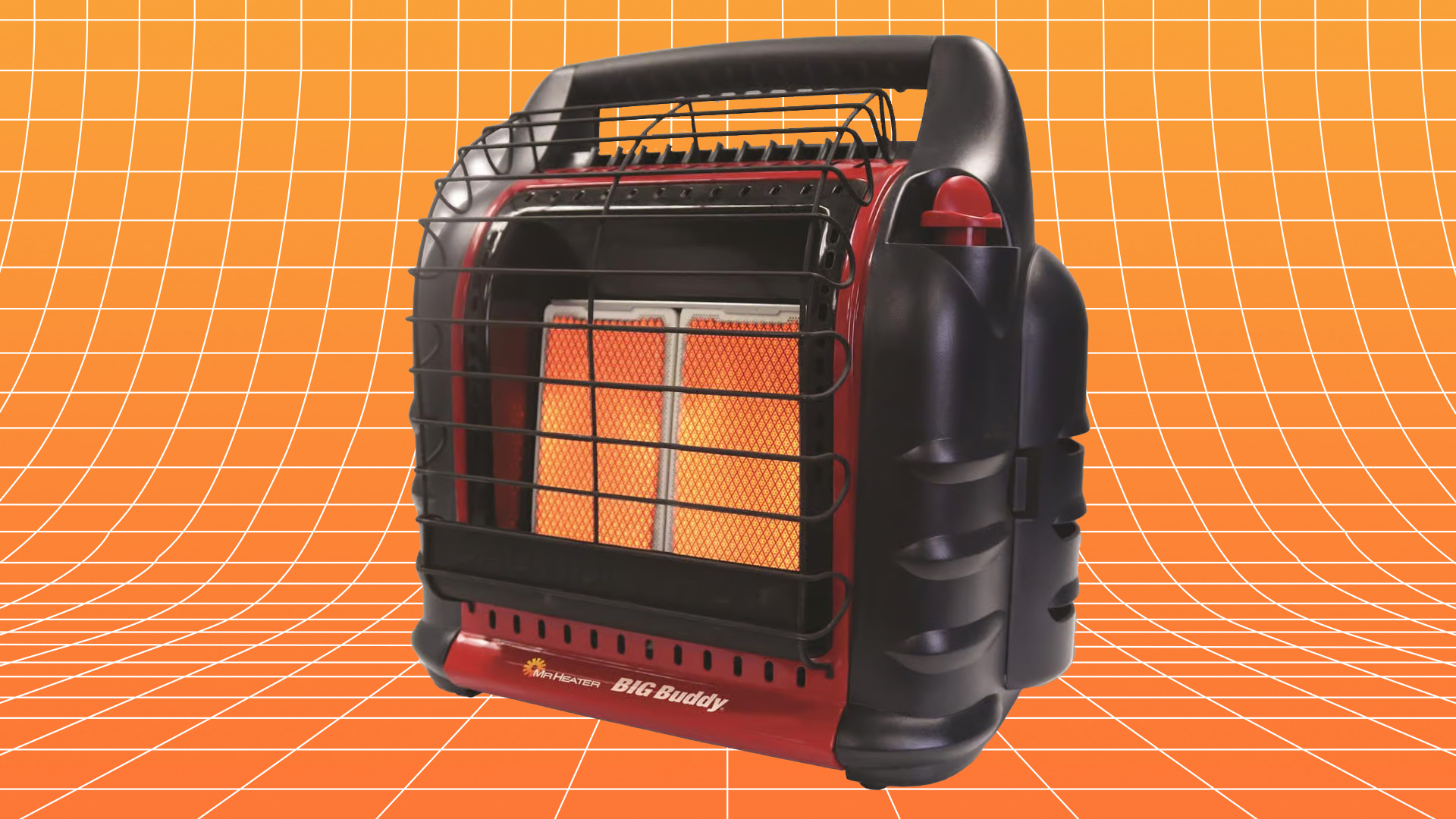 Mr. Heater propane radiant heater.