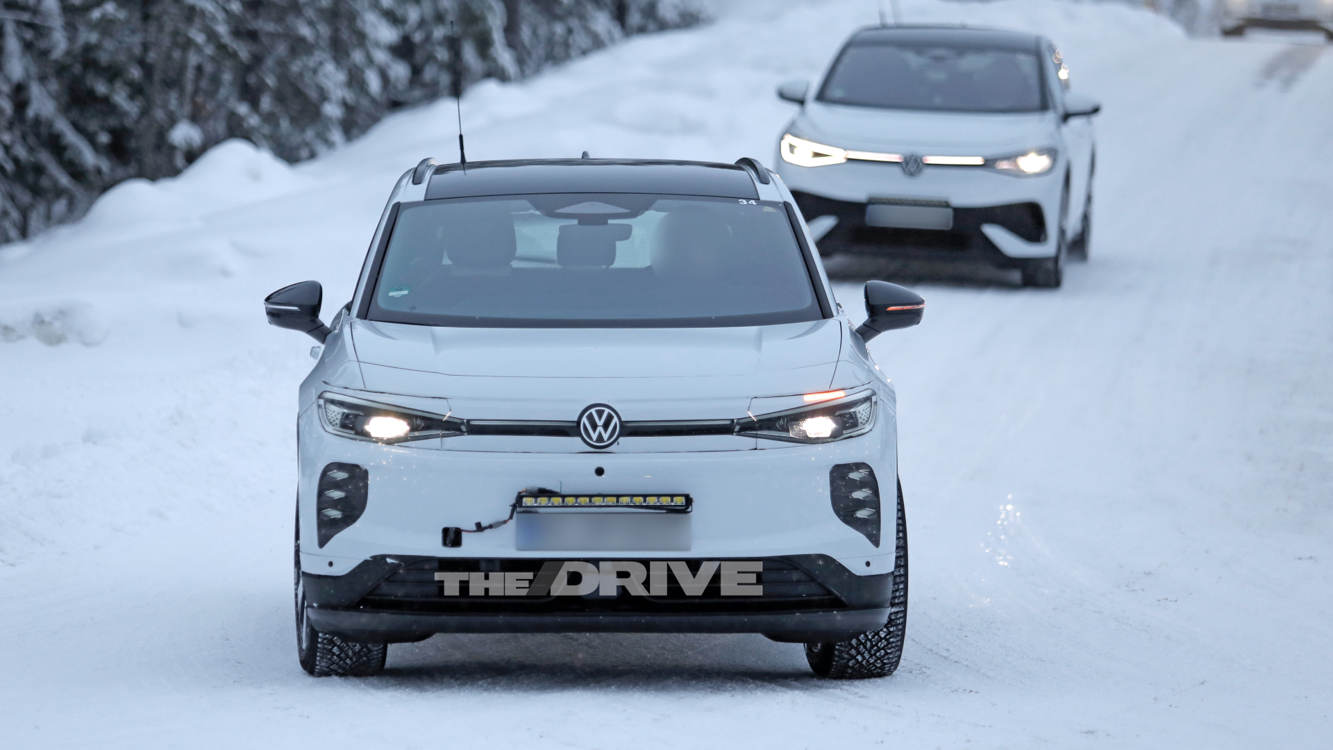 2027 VW ID 4 spy shot