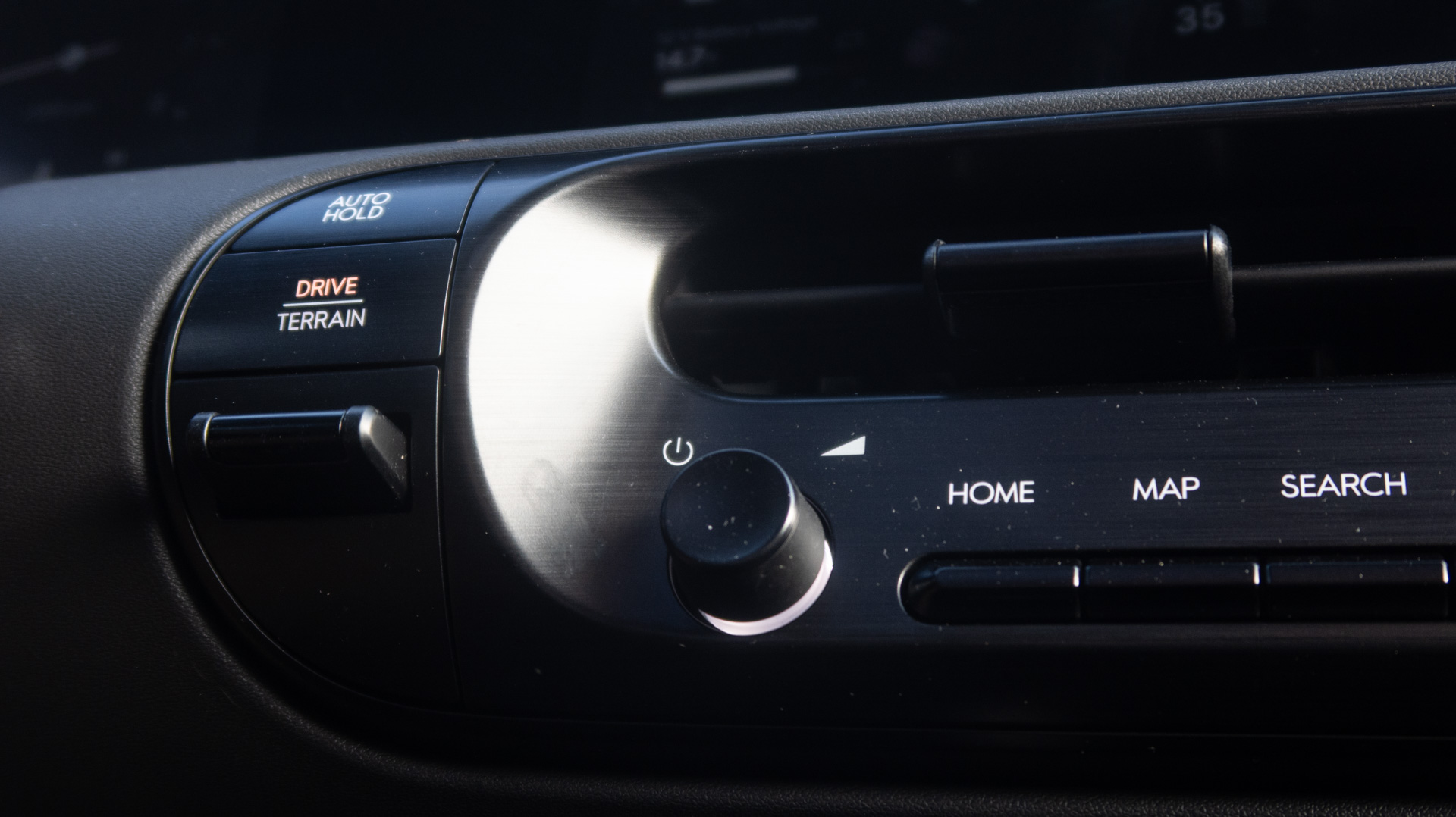 Hyundai Palisade volume knob.