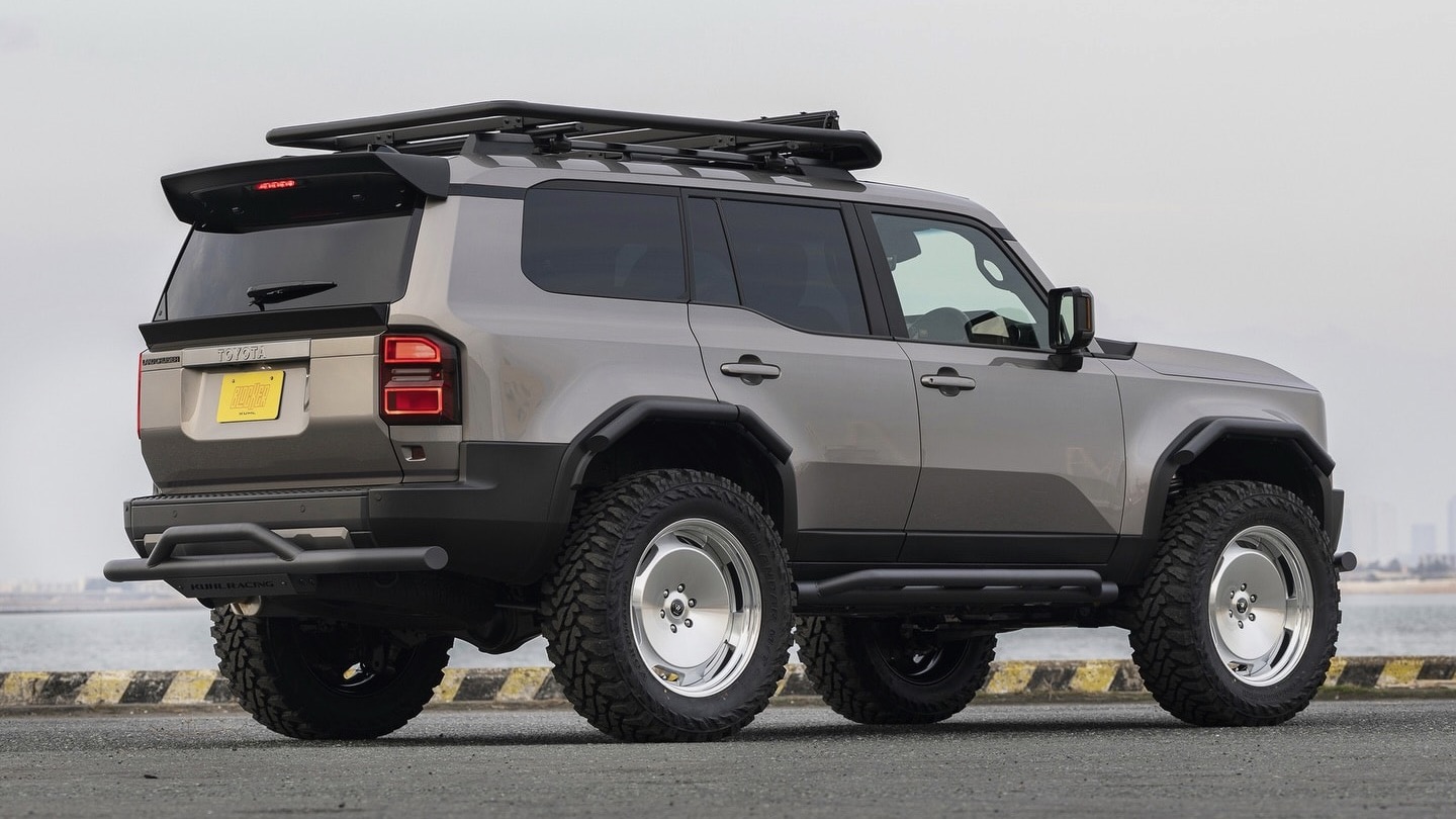 Kuhl Racing Toyota Land Cruiser Block Iron Build rear quarter.