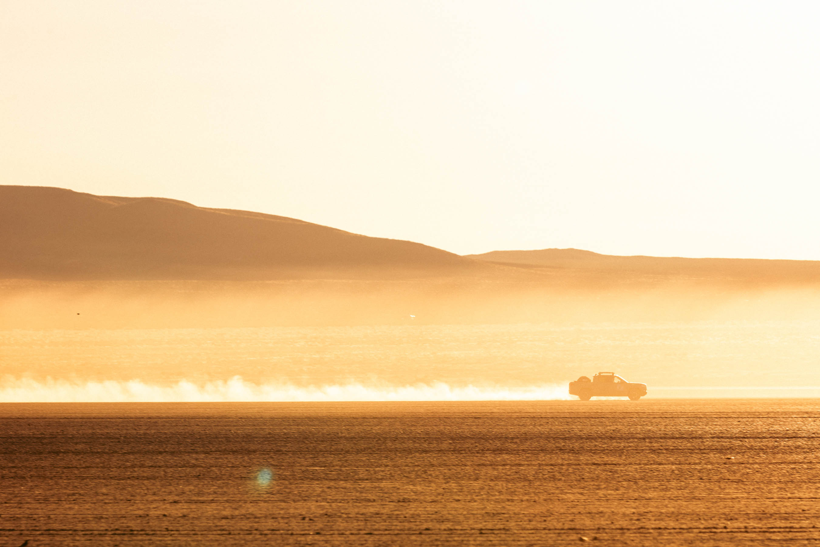 Rivian R1T at Rebelle Rally