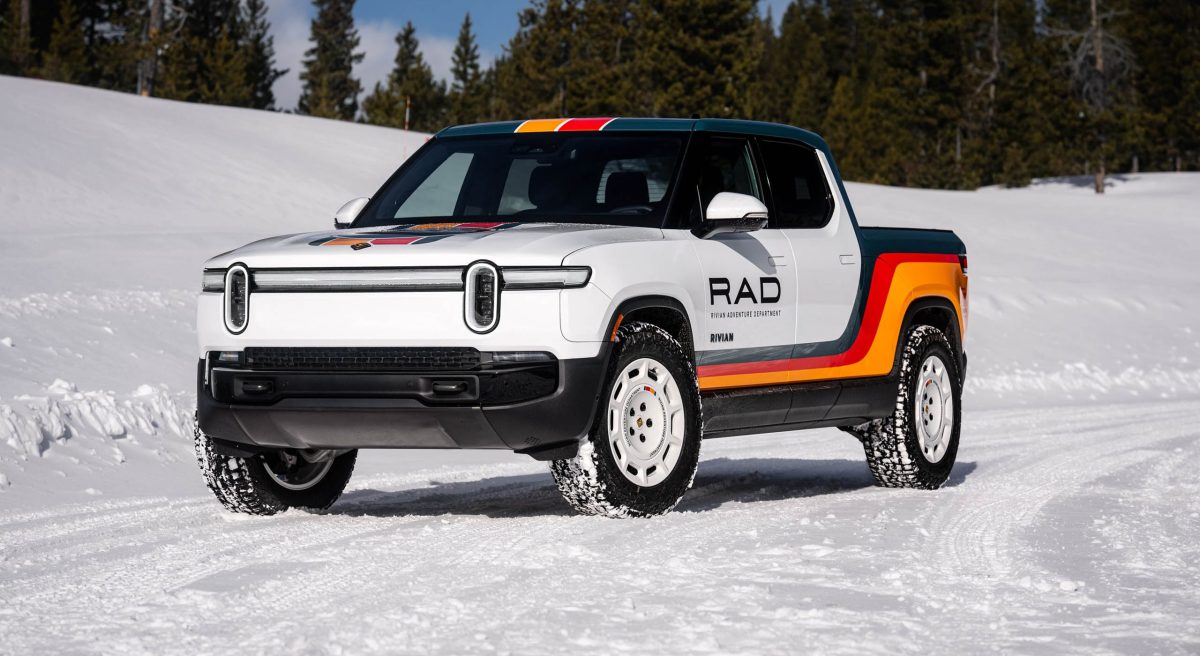 Rivian R1 車款的絞盤配件，有望透過 RAD 部門實現