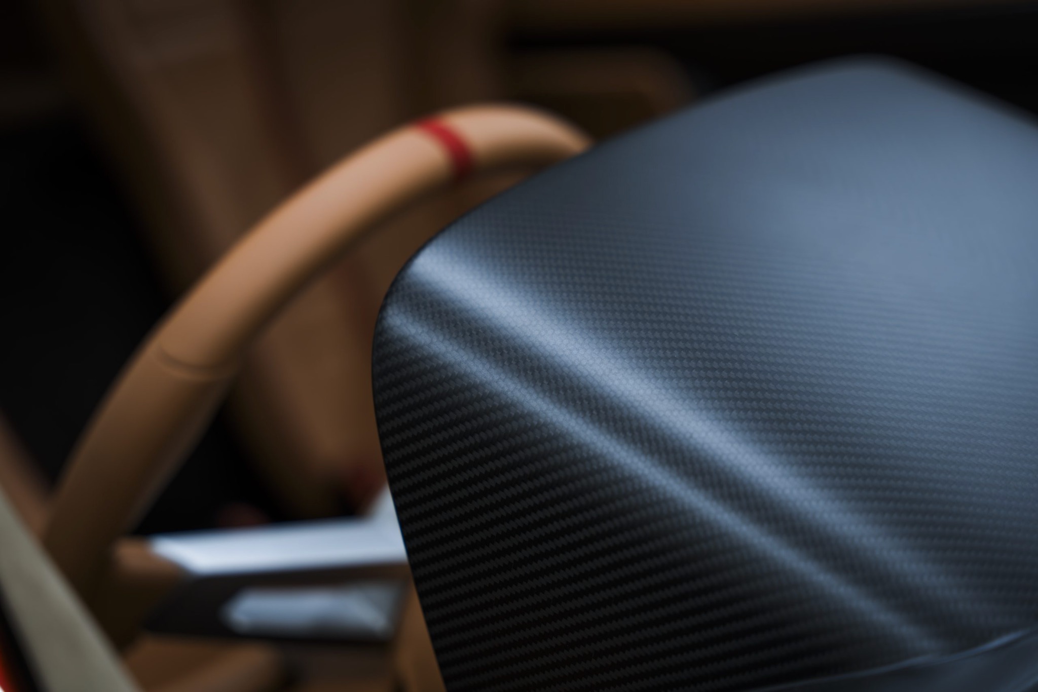 Ferrari 355 by Evoluto carbon fiber trim.