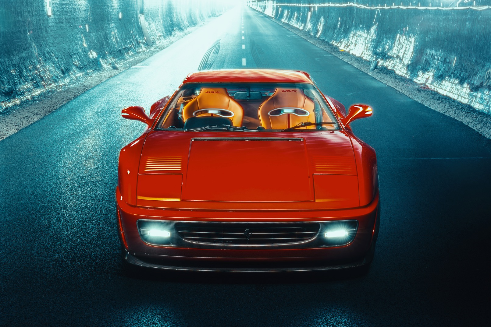 Ferrari 355 by Evoluto front (lights down).