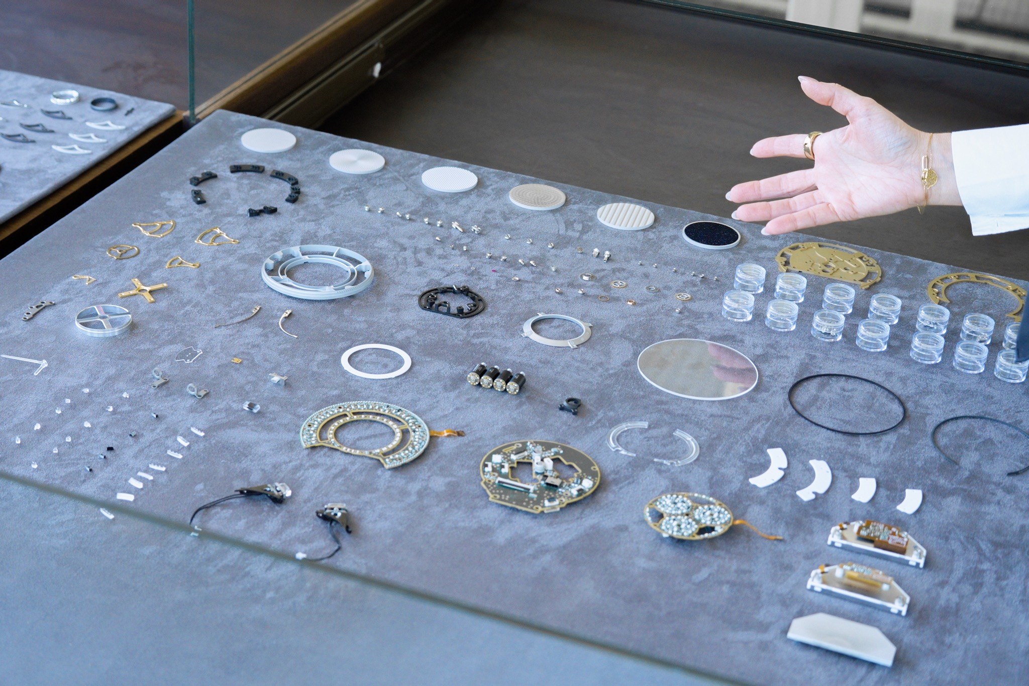 Bugatti Tourbillon gauge cluster parts.