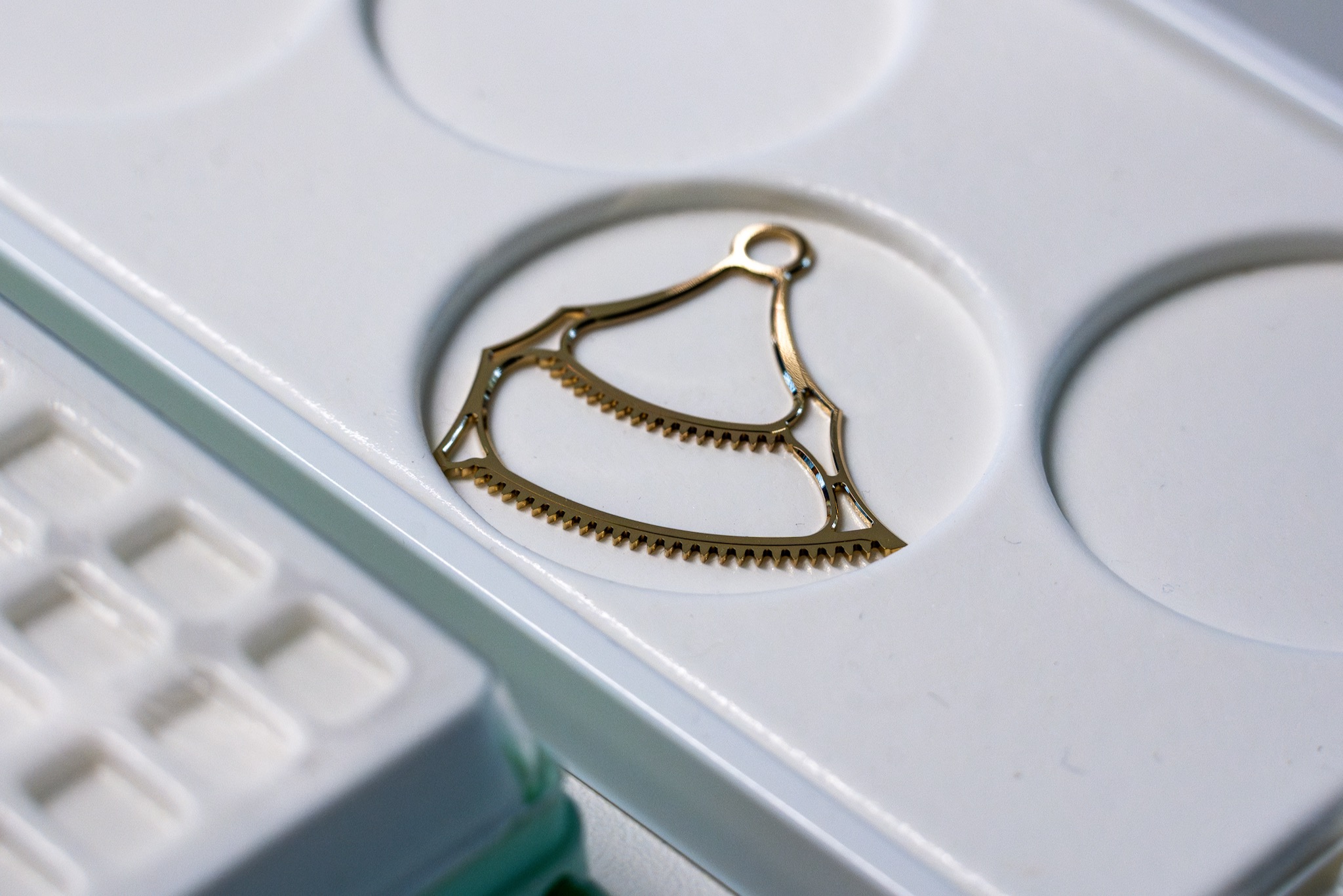 Bugatti Tourbillon gauge cluster parts.