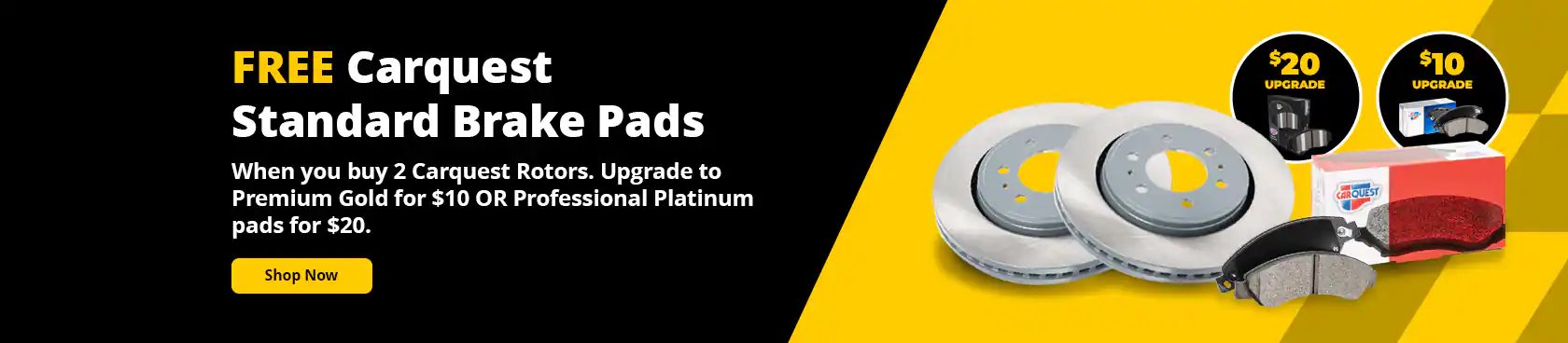 Advance Auto Parts brake parts promotion.