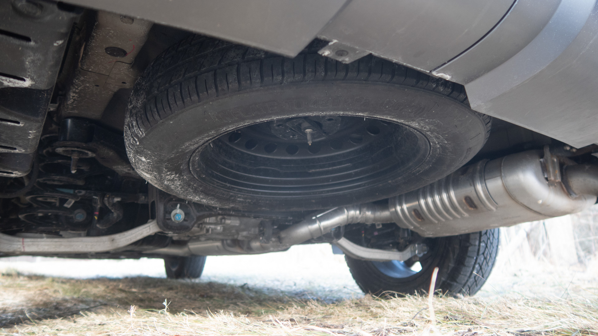 Palisade XRT Pro underbelly.