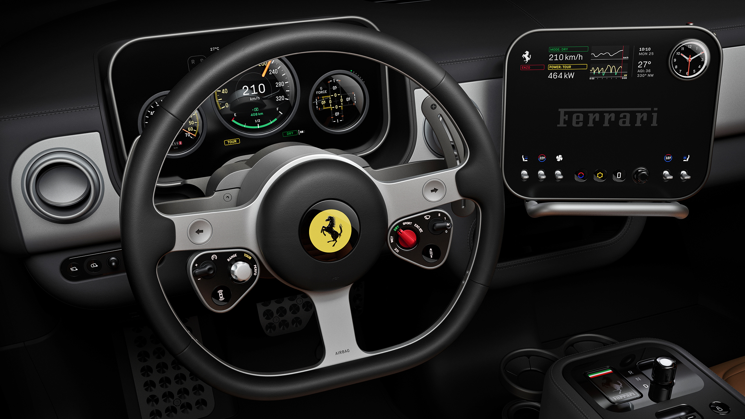 Touch Controls Are 50% Cheaper Than Real Buttons, Ferrari CEO Says