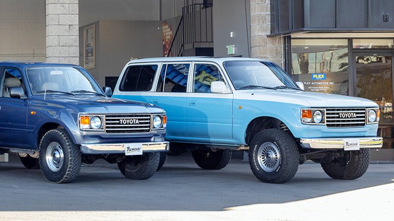Flex vehicle showroom in San Diego