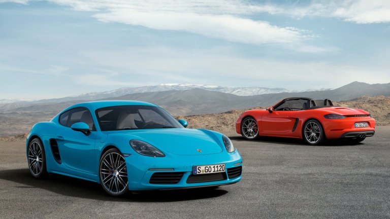 Porsche 718 Boxster and Cayman