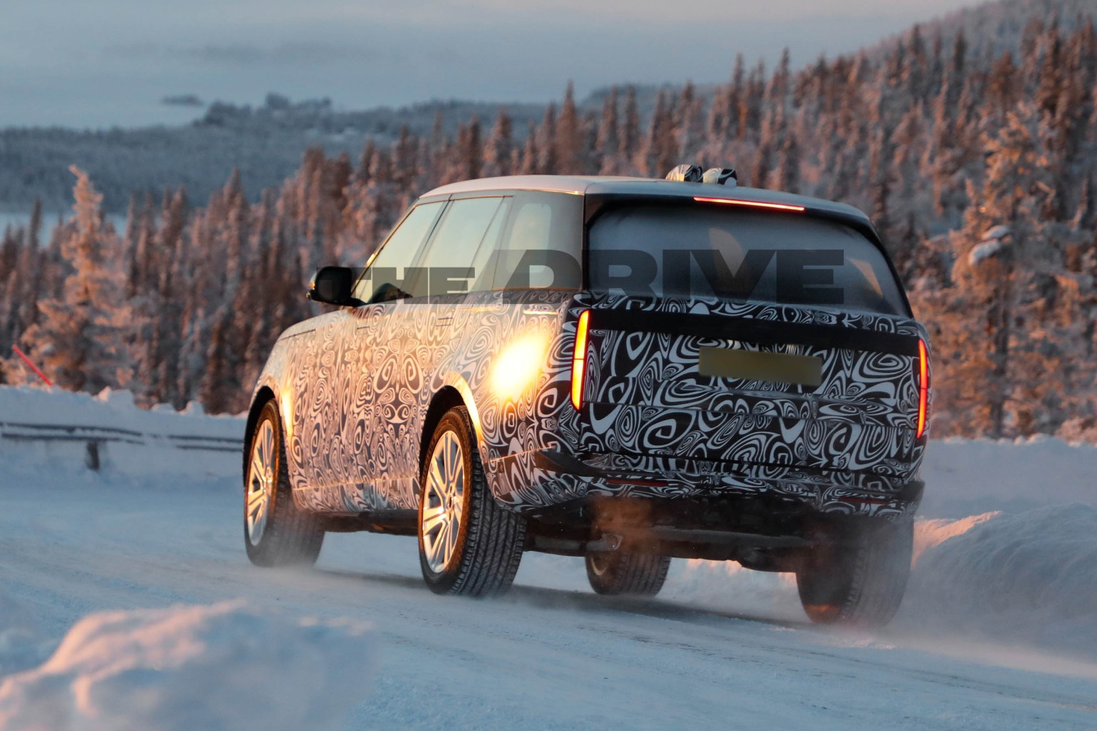 2027 Range Rover Spied Testing Near Arctic Circle With Camo and a New Face