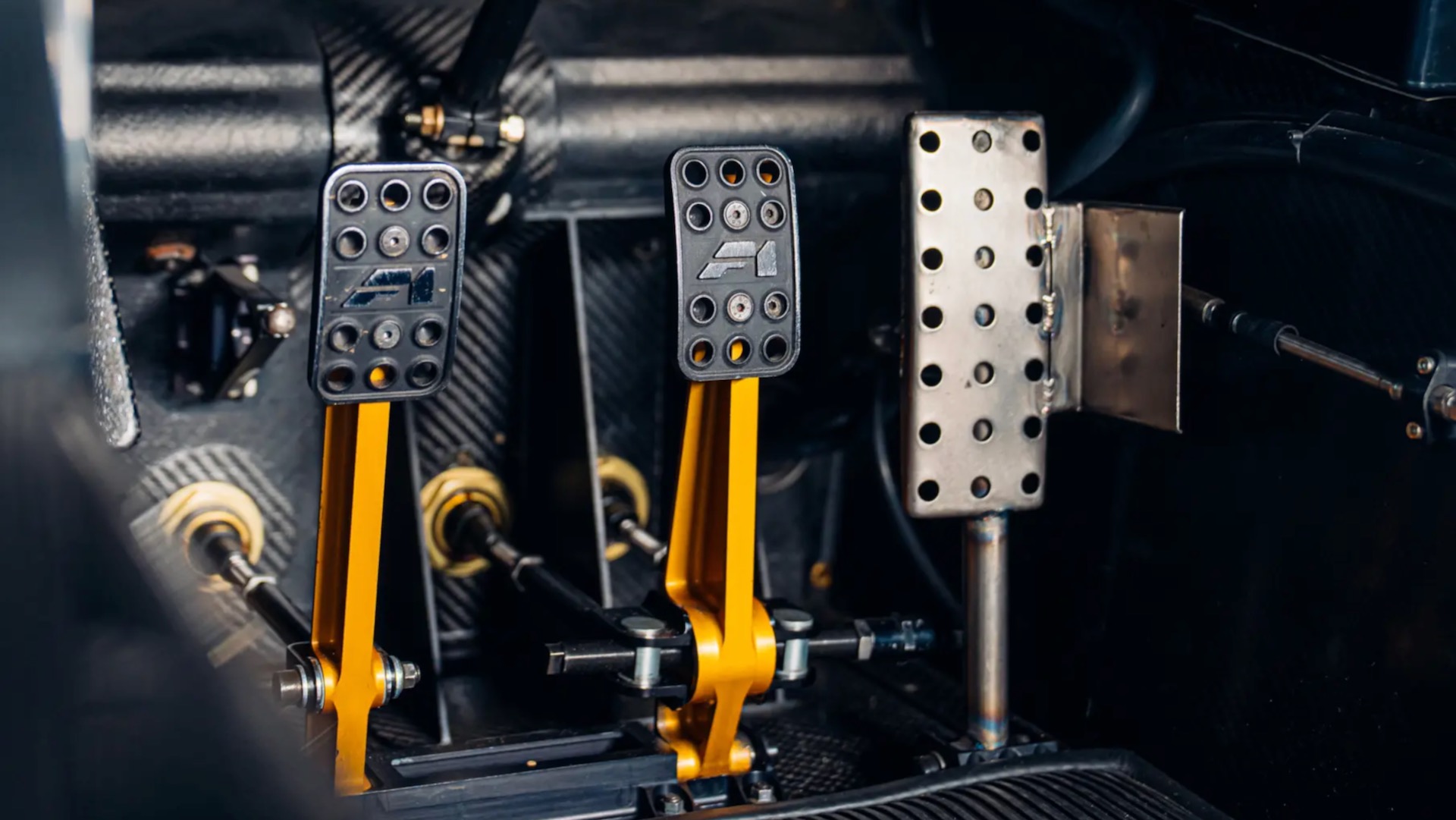 McLaren F1 GTR Longtail chassis 27R pedal box.