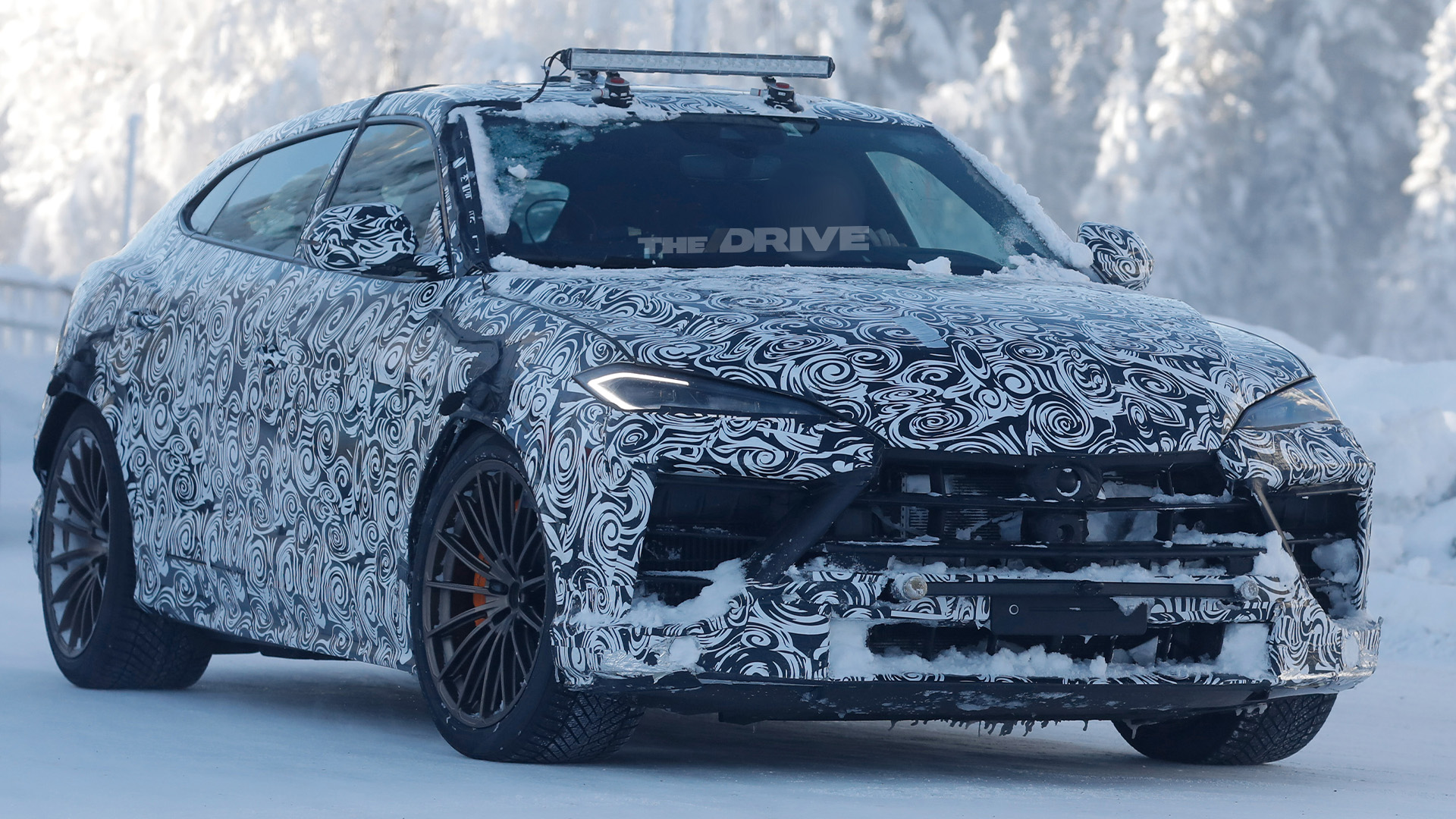 Urus Spy Shots Hero