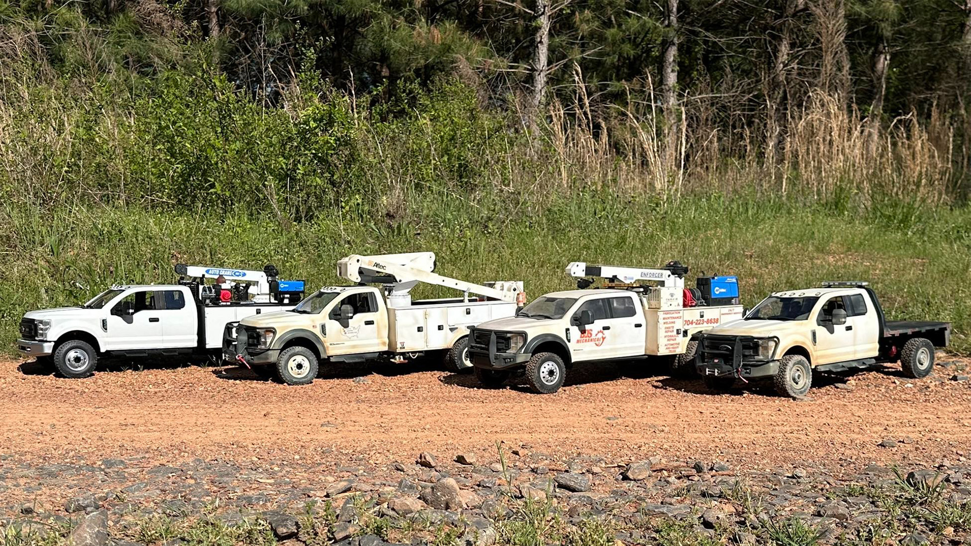 Custom RC work trucks