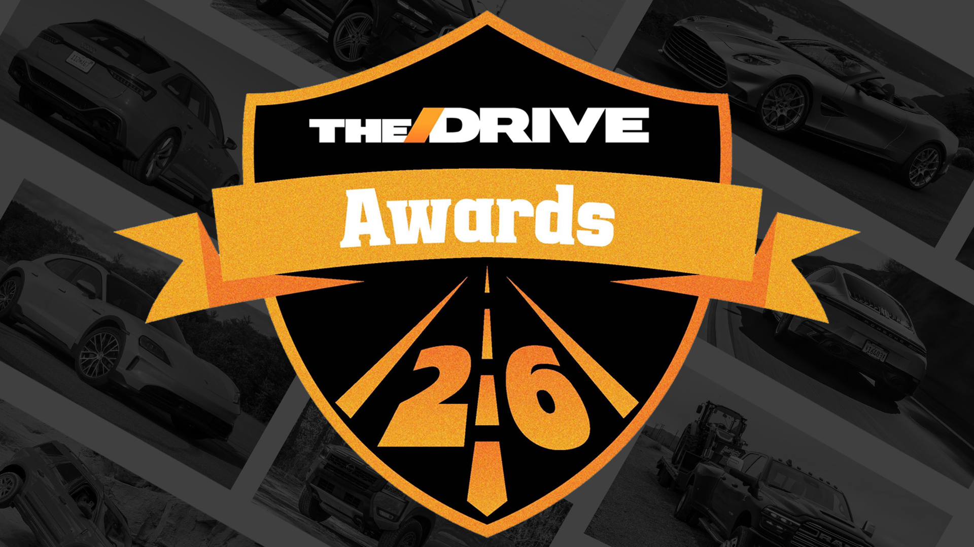 The Drive's 2026 awards emblem
