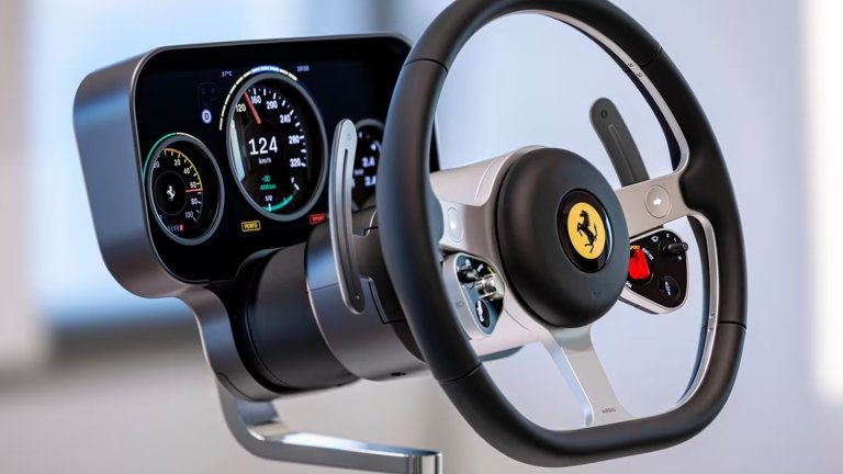 Ferrari Luce control pod.